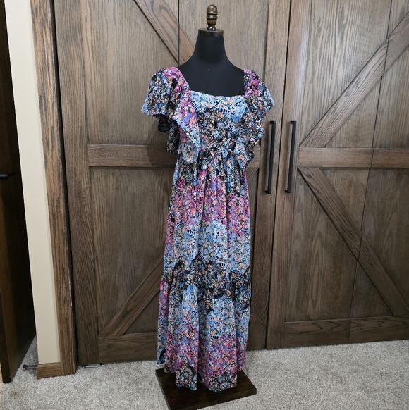Anthropologie Dresses & Skirts - Anthropologie Clementina Eyelet Maxi Dress
